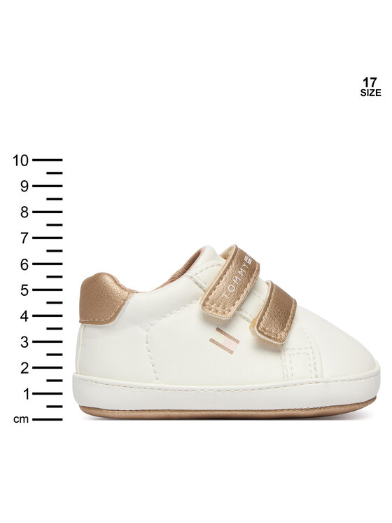 Tommy Hilfiger Tommy Hilfiger Sneakersy T0A9-34221-1582A708 Écru