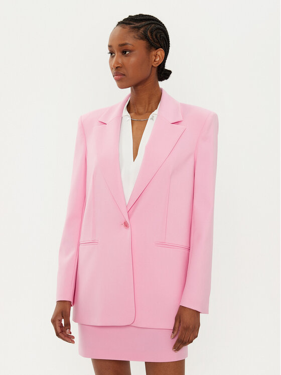 Patrizia Pepe Patrizia Pepe Giacca da abito 8S0494 A106 Rosa Regular Fit
