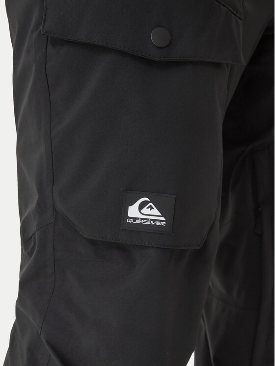 Quiksilver Quiksilver Snieglenčių kelnės Utility EQYTP03220 Juoda Modern Fit