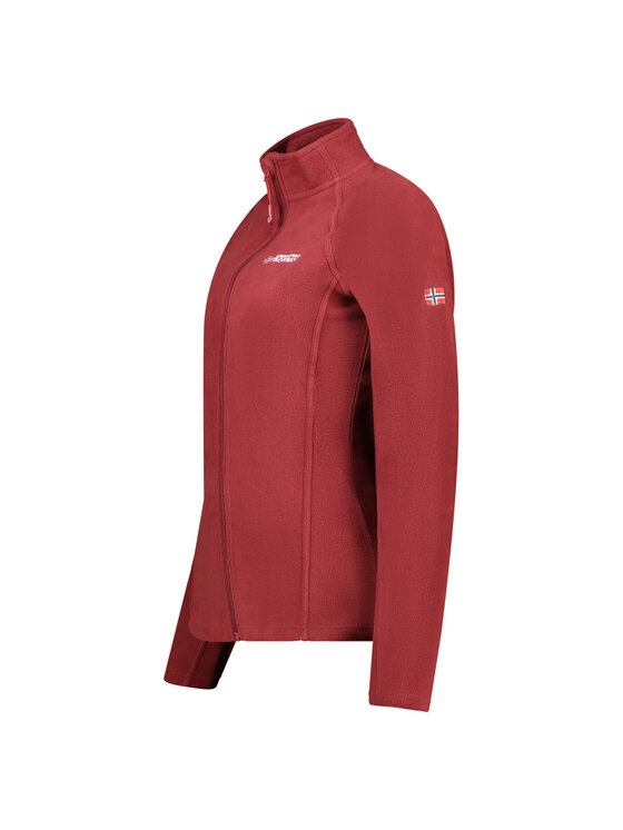Geographical Norway Geographical Norway Polar WA1716F/GN-BURGUNDY Bordowy Reglan Fit