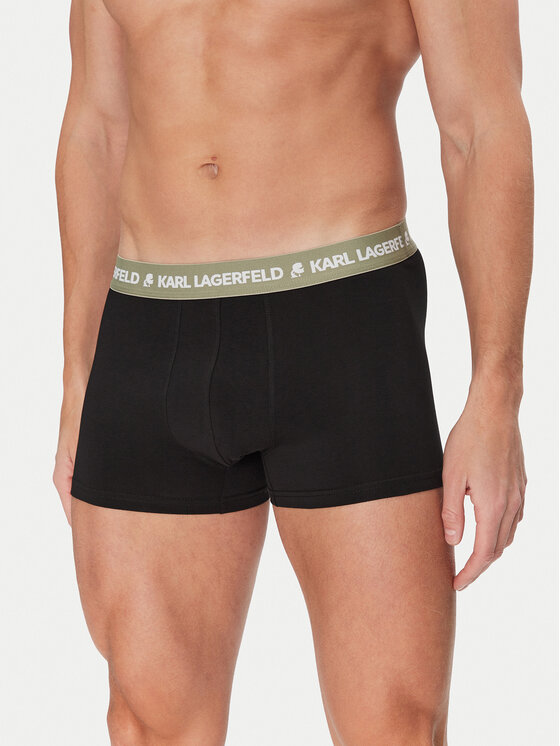 KARL LAGERFELD KARL LAGERFELD Set di 3 boxer A1M47021 Nero