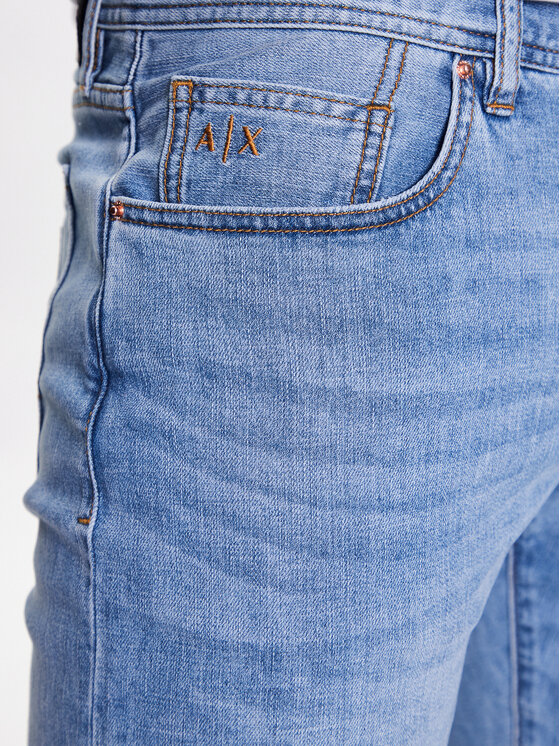 Armani Exchange Armani Exchange Jeansy 3RZJ13 Z3UGZ 1500 Niebieski Slim Fit