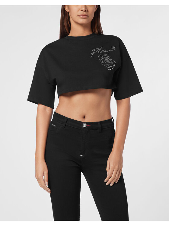 PHILIPP PLEIN PHILIPP PLEIN T-Shirt 11619 Czarny Regular Fit
