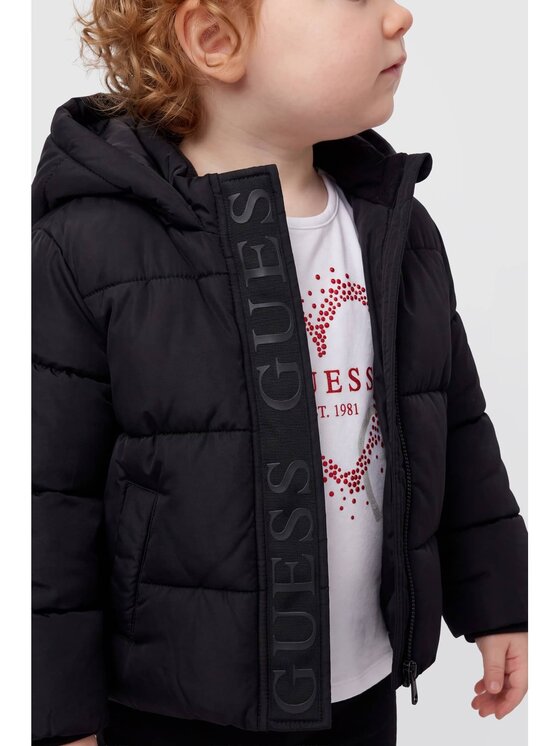 Guess Kids Guess Kids Kurtka przejściowa 185184 Czarny Classic Fit