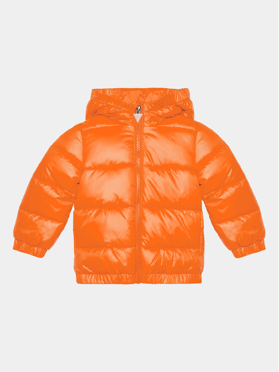 Guess Guess Pūkinė striukė N3BL03 WEGY0 Oranžinė Regular Fit