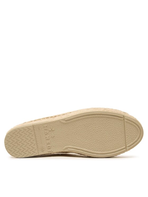 Manebi Manebi Еспадрили Double Sole Espadrilles G 4.9 D0 Бежов
