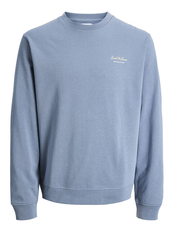 Jack & Jones Jack & Jones Pulóver Earchive 12287995 Kék Regular Fit