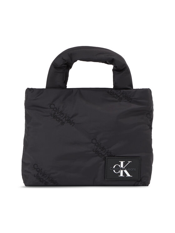 Calvin Klein Jeans SLEEK MICRO TOTE - Across body bag - black - Zalando.de