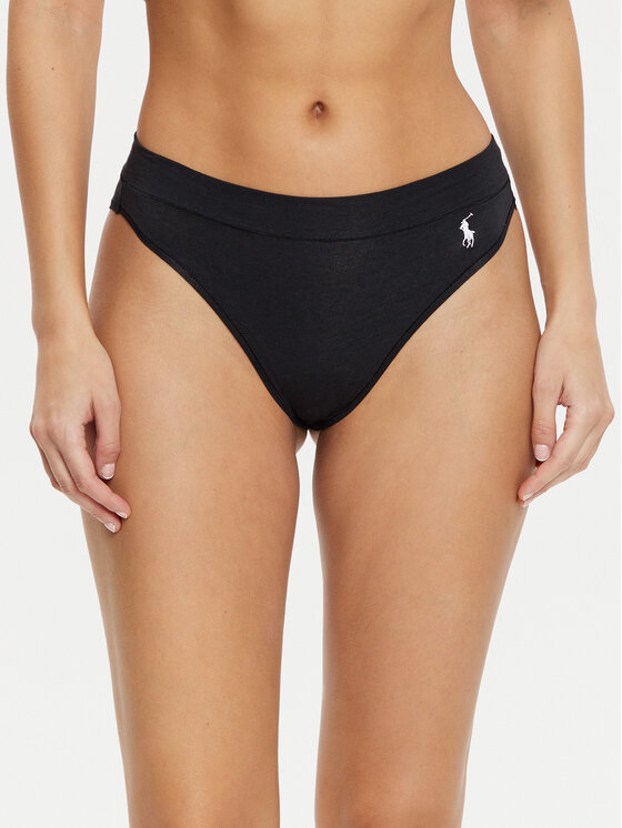 Polo Ralph Lauren Klasické nohavičky 4P2021 Čierna