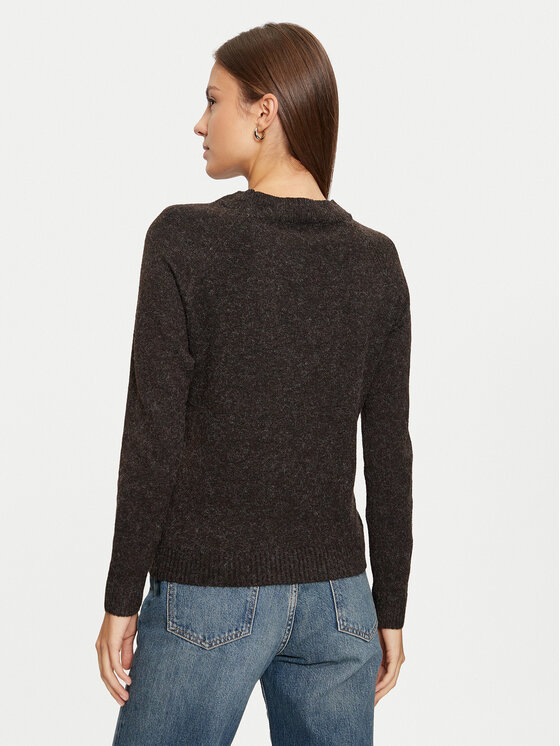 Vero Moda Vero Moda Pulover Doffy 10201022 Rjava Regular Fit