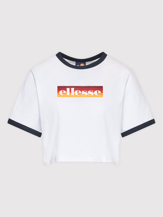 Ellesse Ellesse T-Shirt Filide SGI11072 Biały Cropped Fit