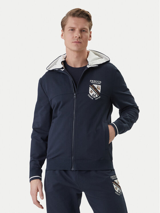Aeronautica Militare Aeronautica Militare Trening 261TF0115UF00674 Bleumarin Regular Fit