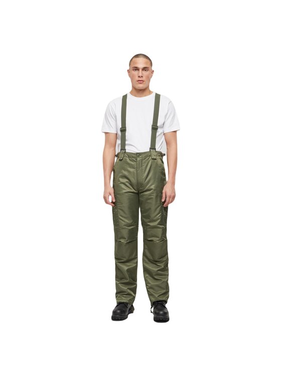 Brandit Brandit Spodnie materiałowe 1012.1 Khaki Regular Fit