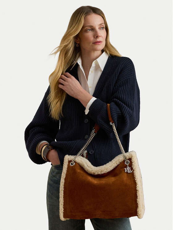 LAUREN RALPH LAUREN LAUREN RALPH LAUREN Сумка Large Bradley 431980180001 Коричневий