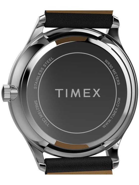 Timex Timex Zegarek TW2W68300 Czarny