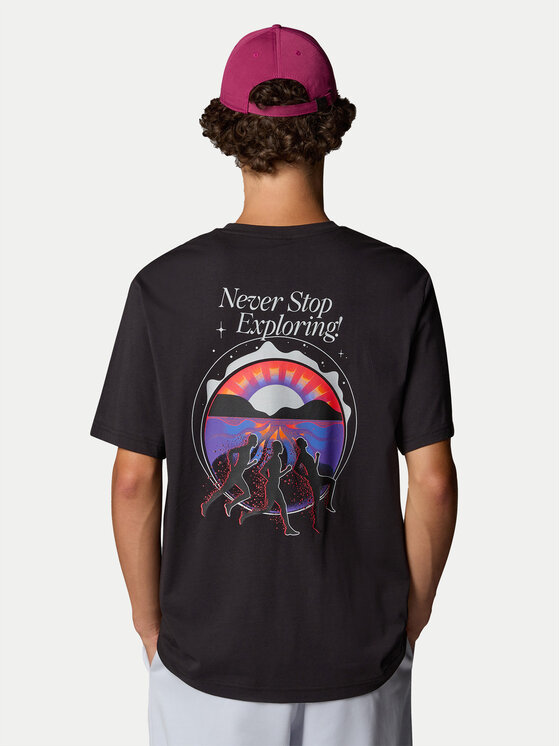 The North Face The North Face T-shirt Unisex SS Never Stop NF0A8C3A Nero Relaxed Fit