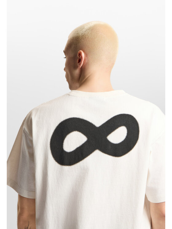 PROSTO. PROSTO. T-Shirt Infinity D Biały Oversize