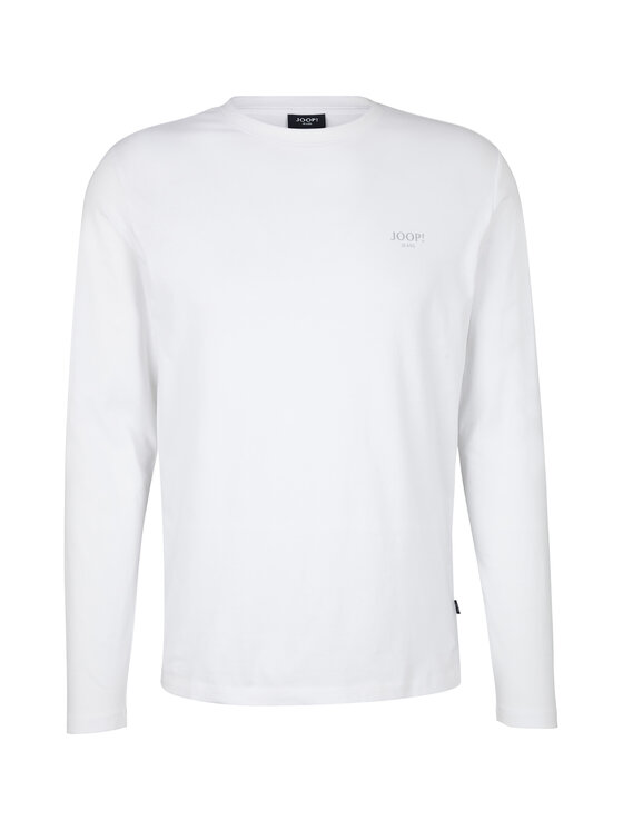 JOOP! Jeans JOOP! Jeans Marškinėliai ilgomis rankovėmis 30033284 Balta Modern Fit