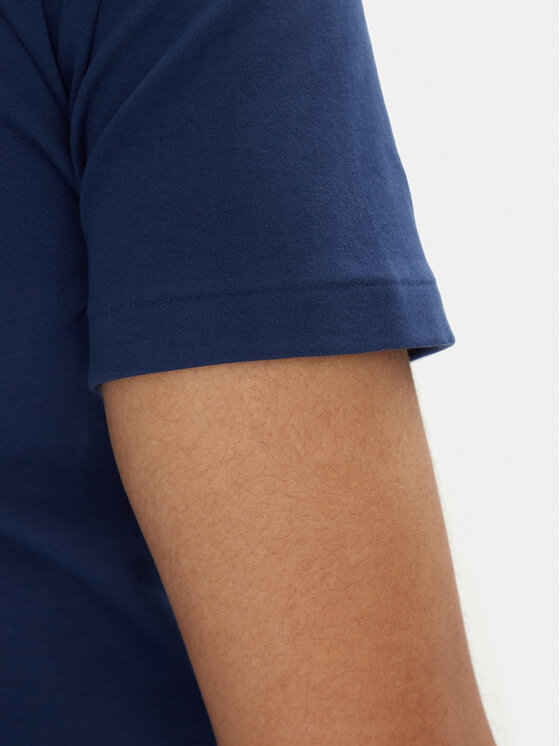 Polo Ralph Lauren Polo Ralph Lauren Marškinėliai 710740727092 Tamsiai mėlyna Custom Slim Fit