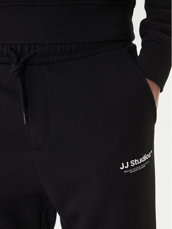 Jack & Jones Jack & Jones Tepláková súprava Soho 12288673 Čierna Relaxed Fit