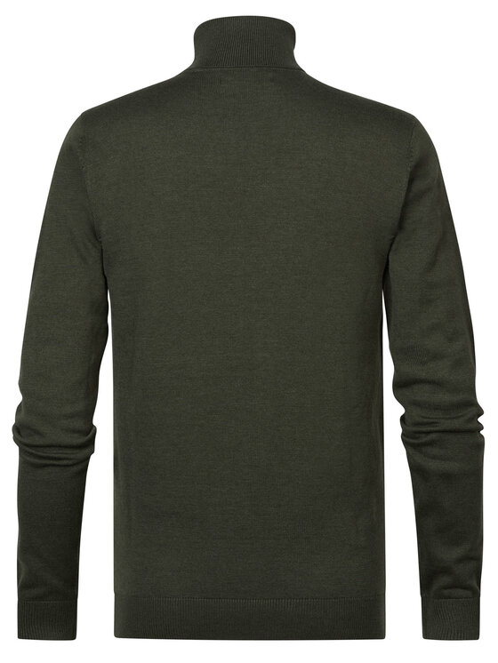 Petrol Industries Petrol Industries Rolák M-3030-KWC260 Zelená Slim Fit