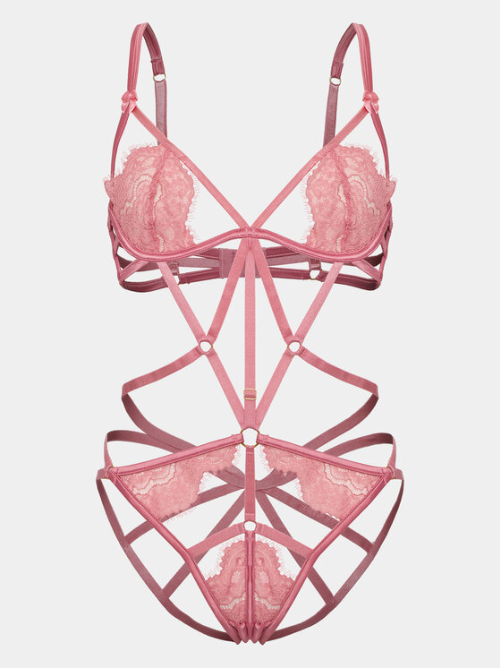 Hunkemöller Hunkemöller Bodi 201350 Roosa