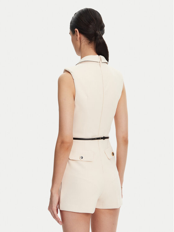 Elisabetta Franchi Elisabetta Franchi Kezeslábas TU-T45-51E2 Bézs Regular Fit