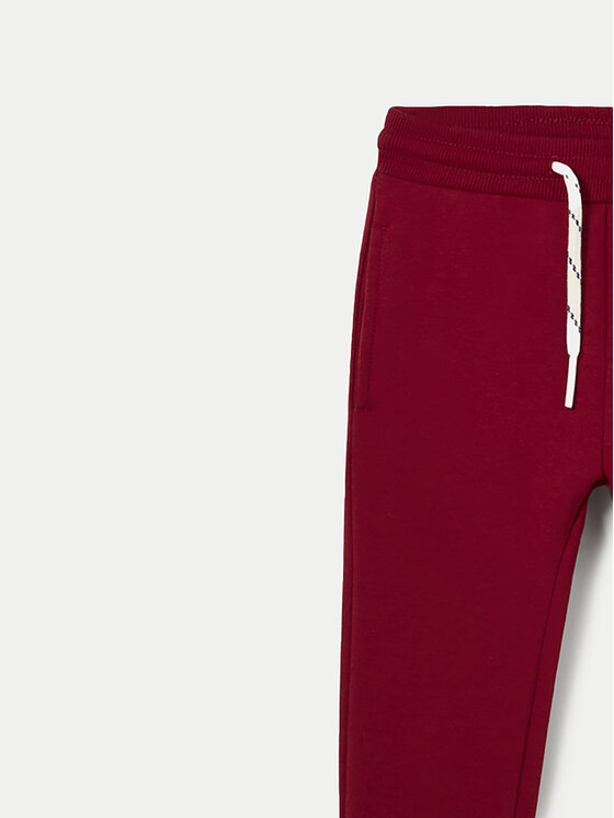 Mayoral Mayoral Spodnie dresowe 704 Czerwony Regular Fit