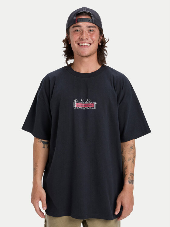 Quiksilver Quiksilver T-Shirt Mercury Double Up EQYZT08167 Šedá Regular Fit