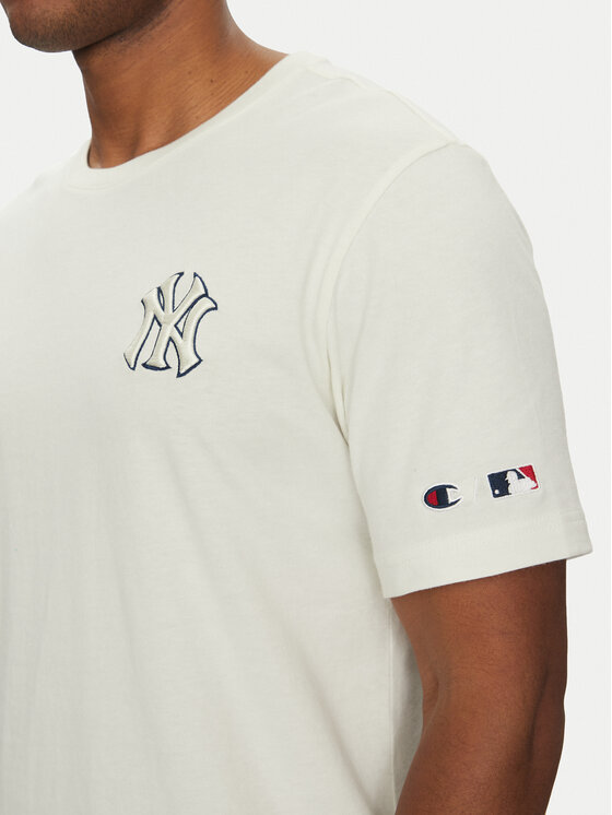 Champion Champion Tricou 221037 Alb Standard Fit