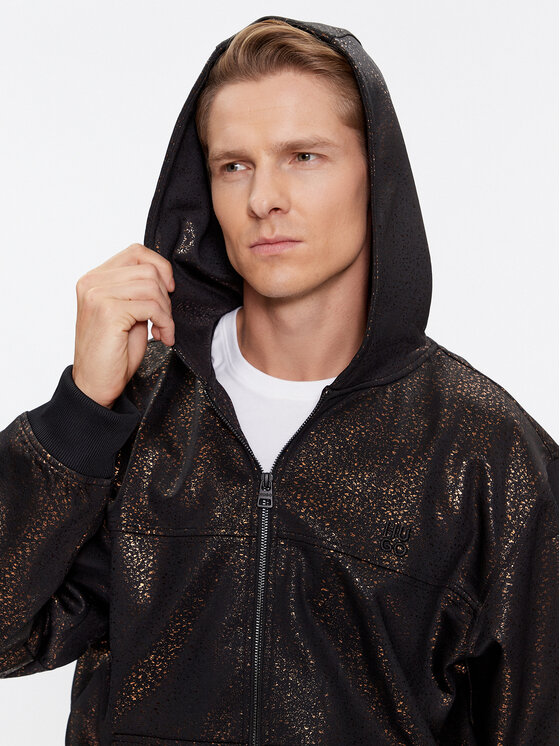 HUGO Hugo Felpa Detallao 50498288 Nero Regular Fit