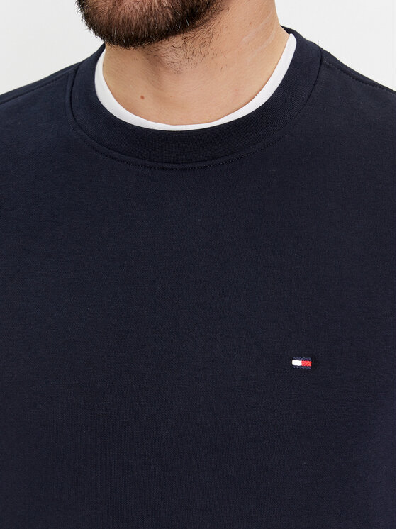 Tommy Hilfiger Tommy Hilfiger Džemperis Flag Logo MW0MW32735 Tamsiai mėlyna Regular Fit