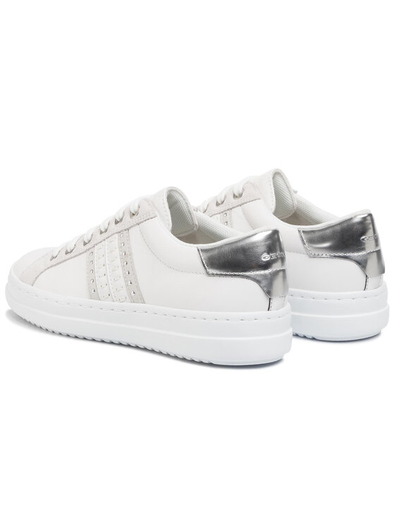 Geox Geox Sneakersy D Pontoise DD02FED 085BN C0007 Biela