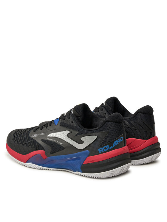 Joma Joma Boty na tenis T.Roland TROLAW2401C Černá