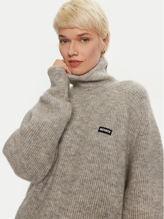 ROTATE ROTATE Dolcevita Drandy 113128039 Grigio Regular Fit