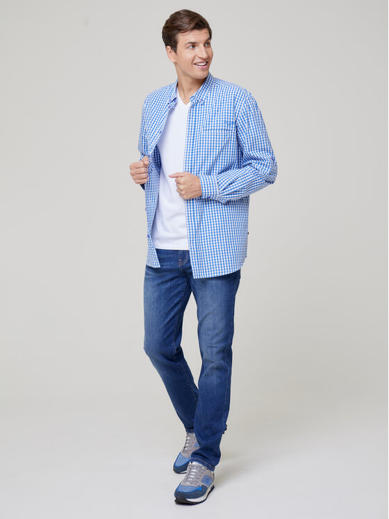 BIG STAR BIG STAR T-Shirt supiclassicov_101 Biały Basic Fit