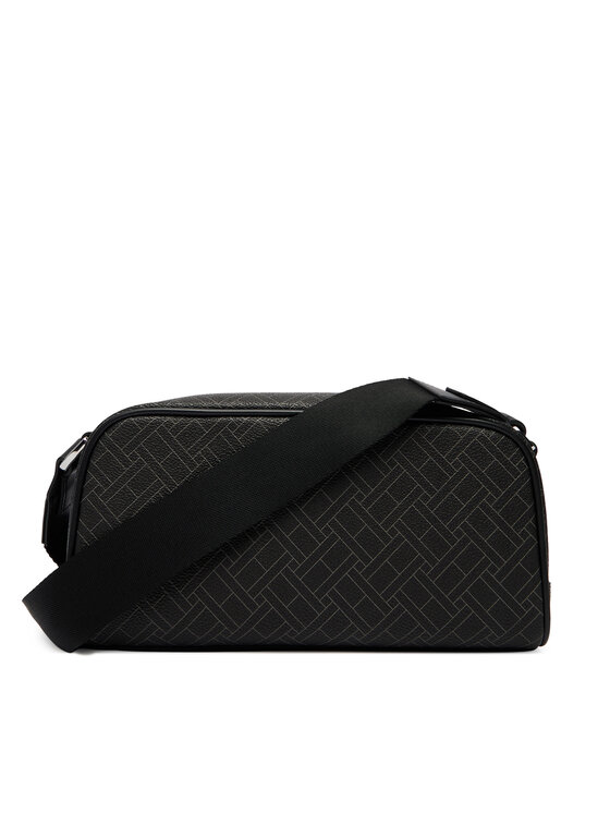 Tommy Hilfiger Tommy Hilfiger Geantă crossover Th Flag Monogram Camera Bag AM0AM14297 Negru