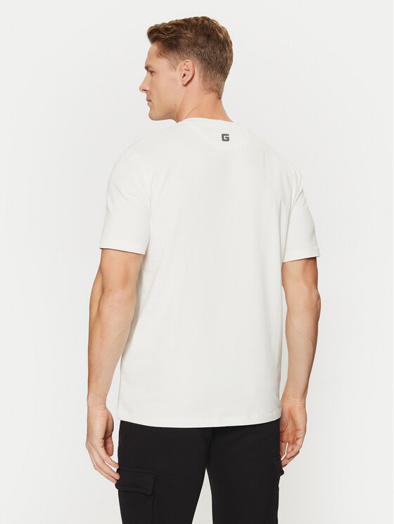 Guess Guess T-Shirt Z5RI12 J1314 Écru Regular Fit