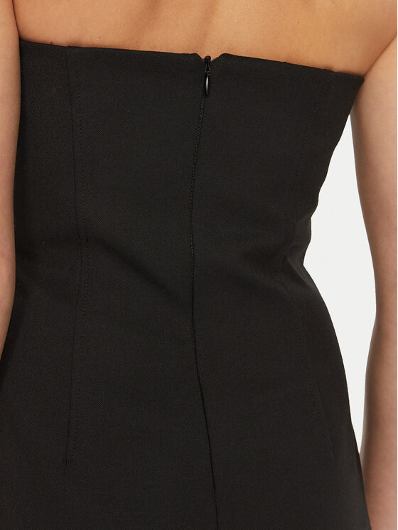 Marella Marella Koktel haljina Lira 2423226072 Crna Slim Fit