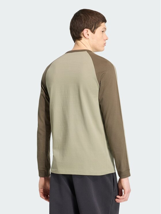 adidas adidas Longsleeve 159298 Zielony Regular Fit