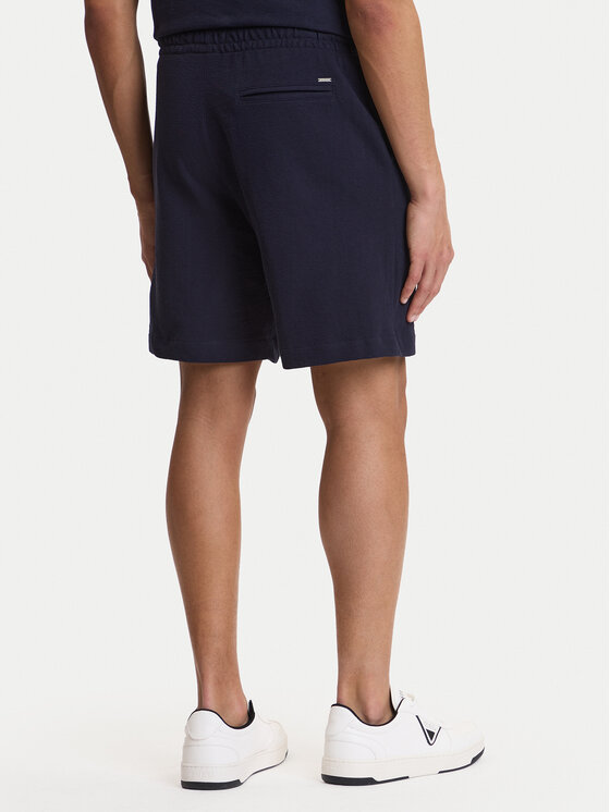 Guess Guess Sportovní kraťasy M6GD16 K3088 Tmavomodrá Regular Fit