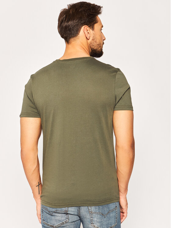 Alpha Industries Alpha Industries T-Shirt Basic 188505 Zelená Regular Fit