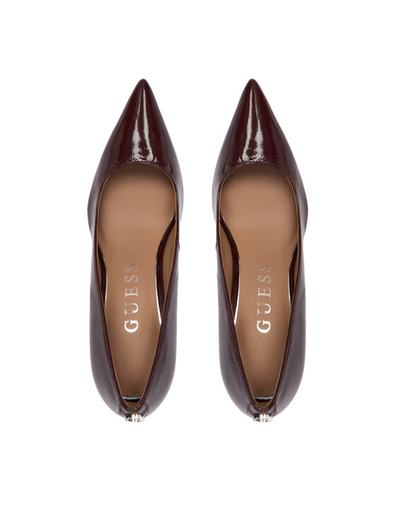 Guess Guess Čevlji z visoko peto FLFPRN LEP08 Bordo rdeča