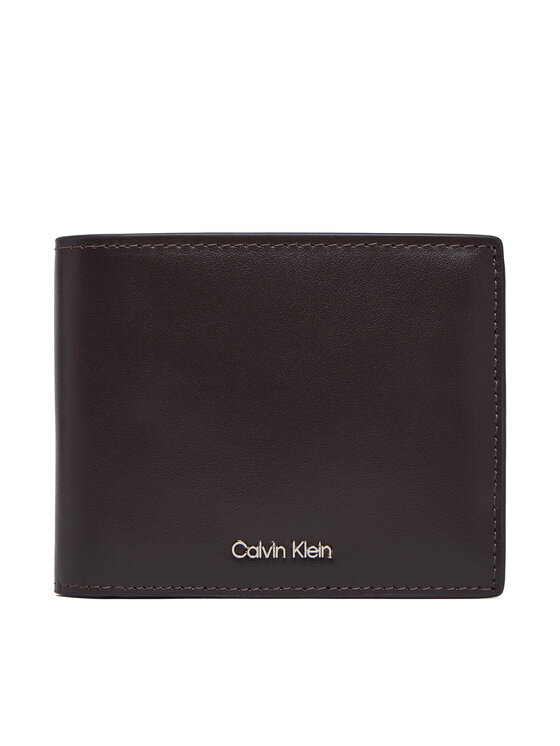 Calvin Klein Calvin Klein Maks Raised Billfold W/ Coin LV04D1163G Brūns