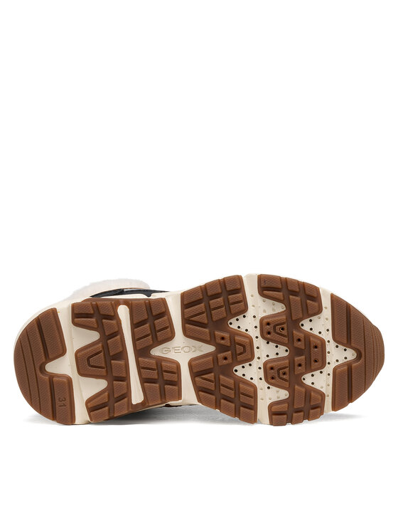 Geox Geox Kotníková obuv J Flexyper Plus Girl B Abx J56NGA 0MECE CR69B M Hnědá