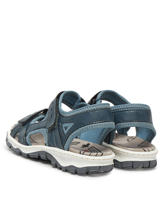 Rieker Rieker Sandali 68866-12 Modra