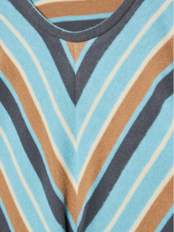 United Colors Of Benetton United Colors Of Benetton Ikdienas kleita 3FVTCV008 Zils Regular Fit