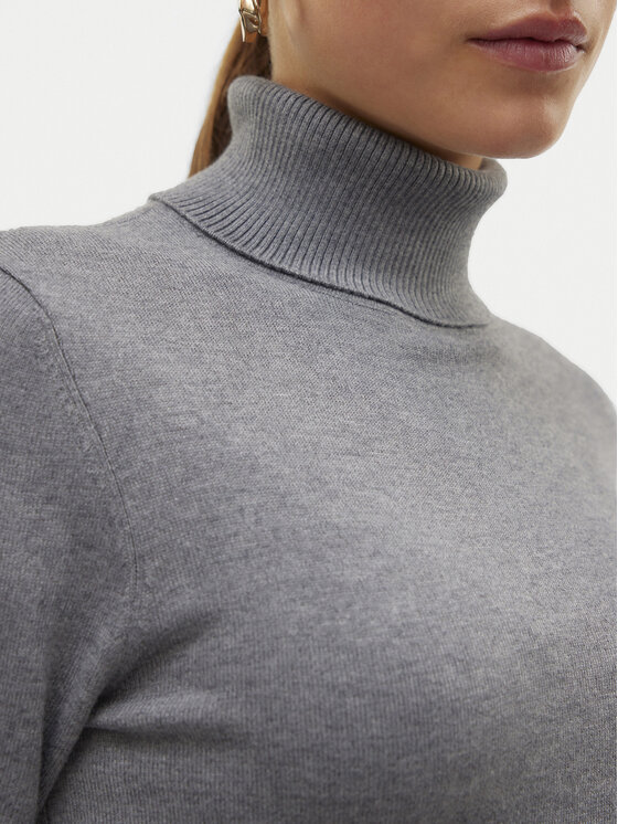 Vero Moda Vero Moda Rolák Iris 10320450 Sivá Slim Fit