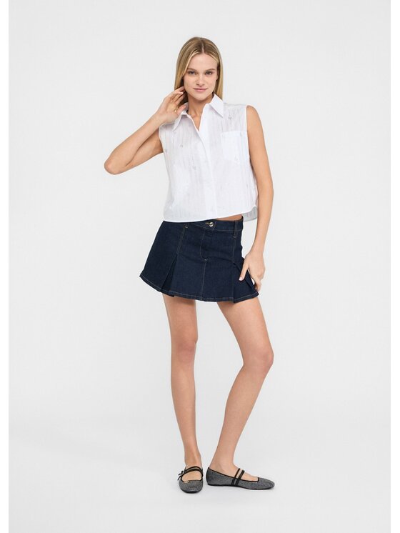 Liu Jo Liu Jo Camicia UF5239T039AM9861 Bianco Regular Fit