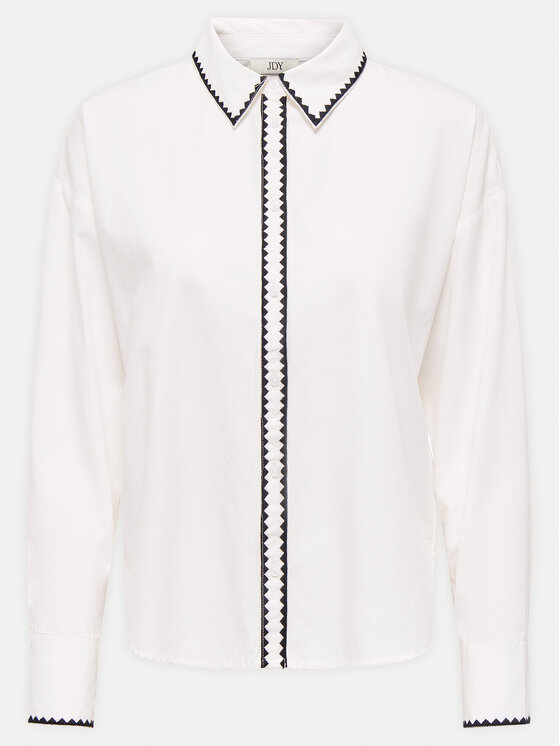 JDY JDY Πουκάμισο Lorenzo 15330351 Λευκό Regular Fit